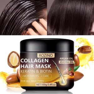 Biotin and collagen